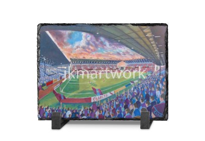 Turf Moor Stadium Fine Art Slate Presentation - Burnley FC